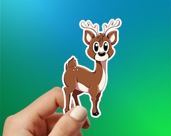 Deer Vinyl Sticker