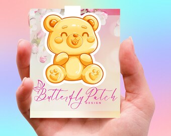 Gummy Bear Magnetic Bookmark