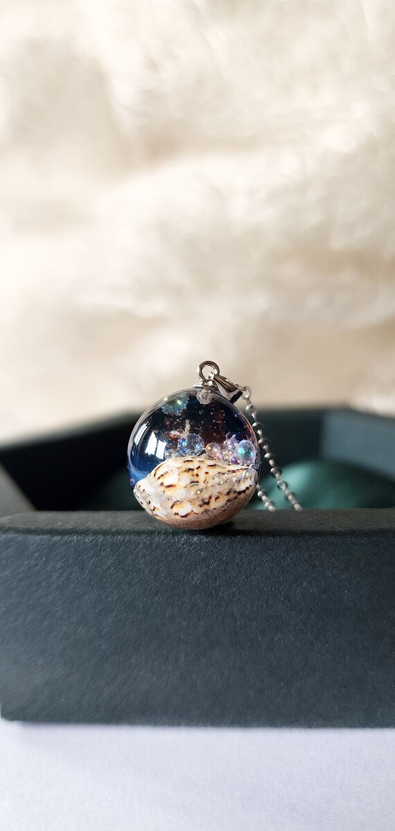 Tiny Silver Pendant Necklace, Silver Necklace For Women, Snail Necklace