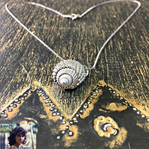 Silver Seashell Necklace by She Shells § Seashell