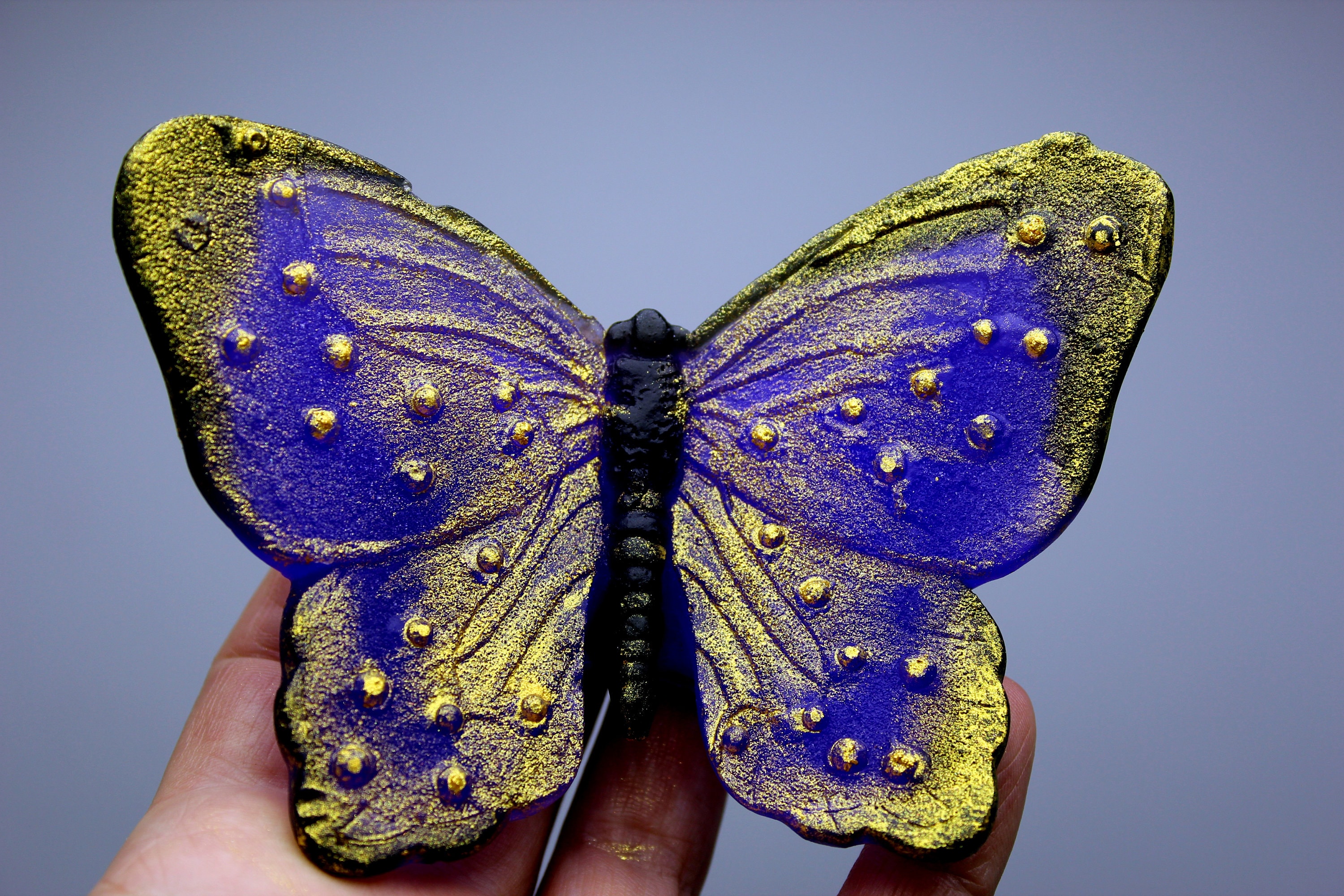 Extra Large Butterfly silicone mold. 3d blue Morpho butterfly Etsy