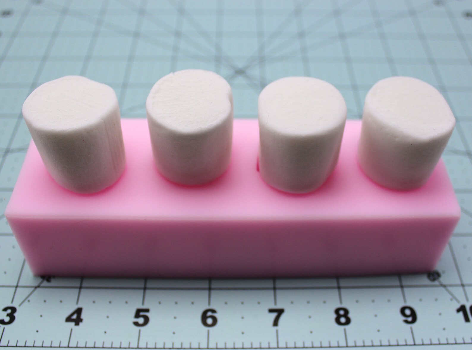 Large Marshmallow Mold. Jetpuffed Marshmallow Silicone Mold Etsy