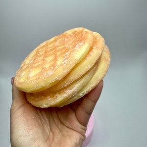 Stack Waffles silicone mold. Food shape mold. Molds for soap, epoxy resin, wax etc...