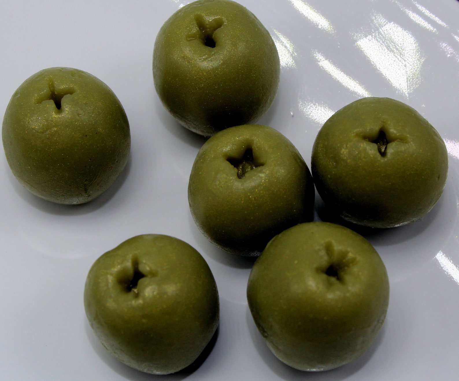 Olives silicone mold. 3d Realistic Olives. Wax Epoxy Resin Etsy