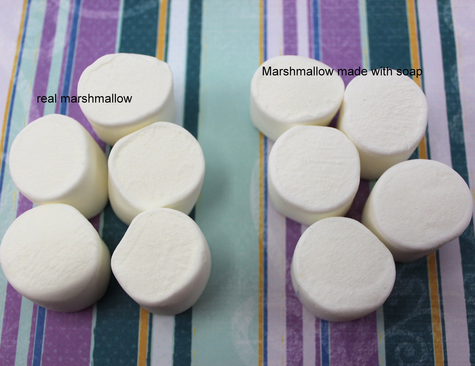 Large Marshmallow Mold. Jetpuffed Marshmallow Silicone Mold Etsy