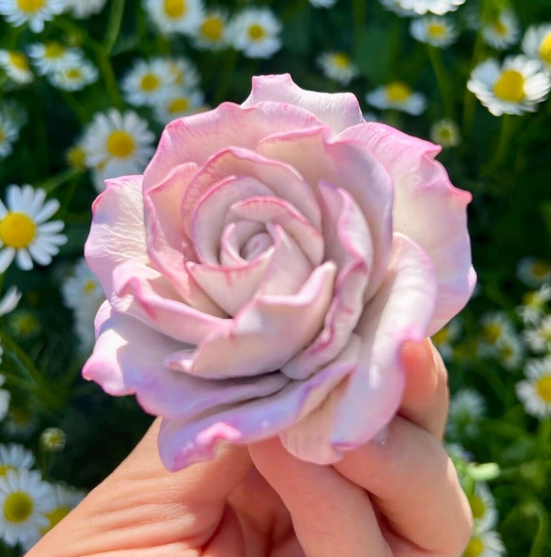 Mini 3d Rose Silicone Mold for Soap Epoxy Resin Wax Chocolate Etc ...