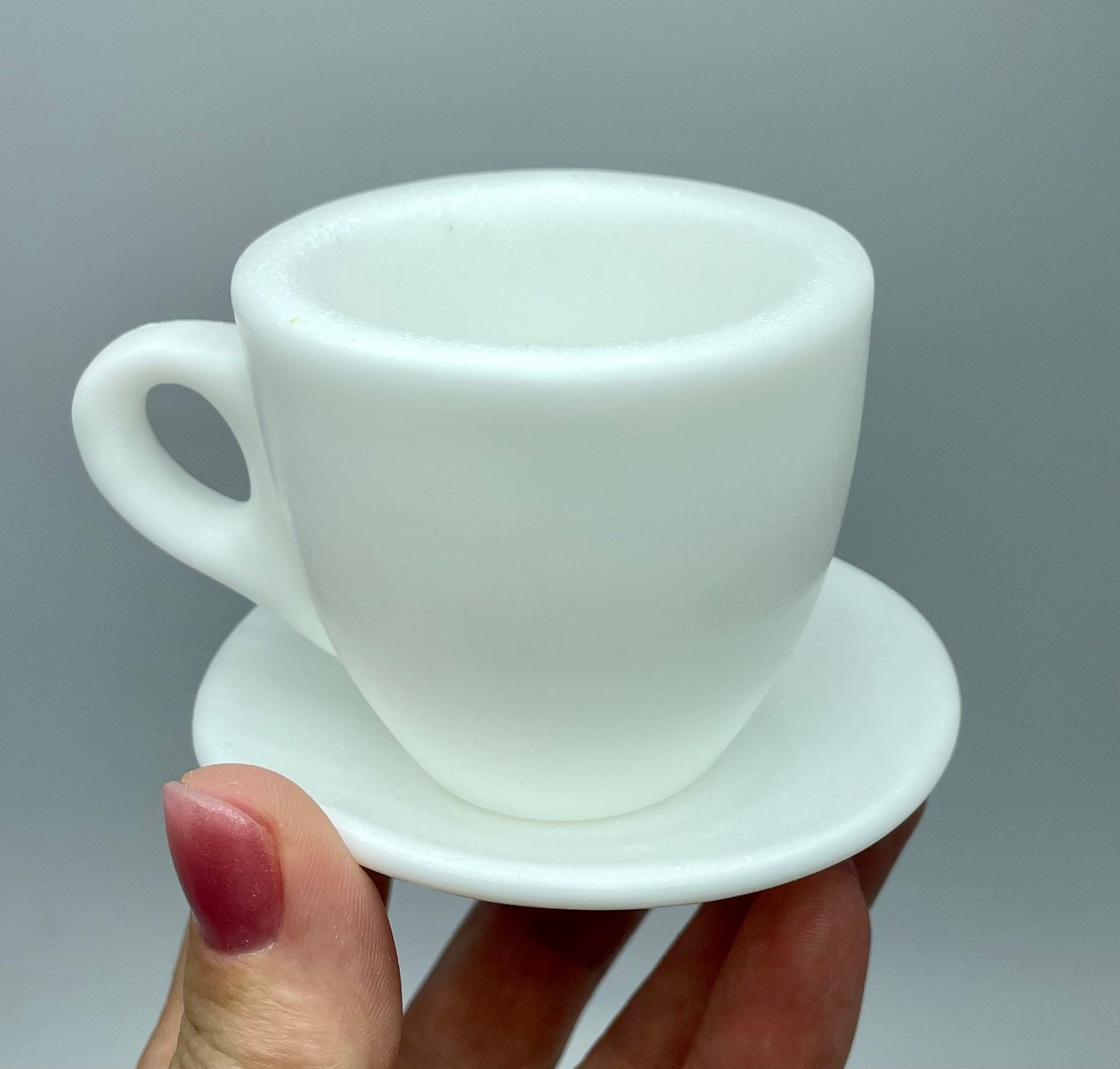 Coffee Cup Mold. Small Tea Cup Mold. Hot Chocolate Cup Craft Etsy