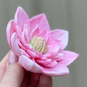 Clematis 3d Silicone mold for Soap Epoxy resin Chocolate etc silicone mold. Large Floral mold. Clematis flower mold.