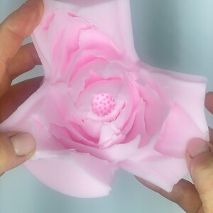 3d Magnolia silicone mold. Southern Magnolia silicone mold for Soap. Flower moldt. Floral mold. Magnolia mold. image 11