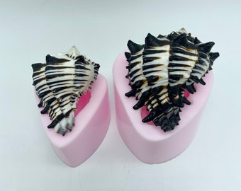 Seashell silicone mold. Epoxy Resin Wax Concrete Soap etc... silicone mold.
