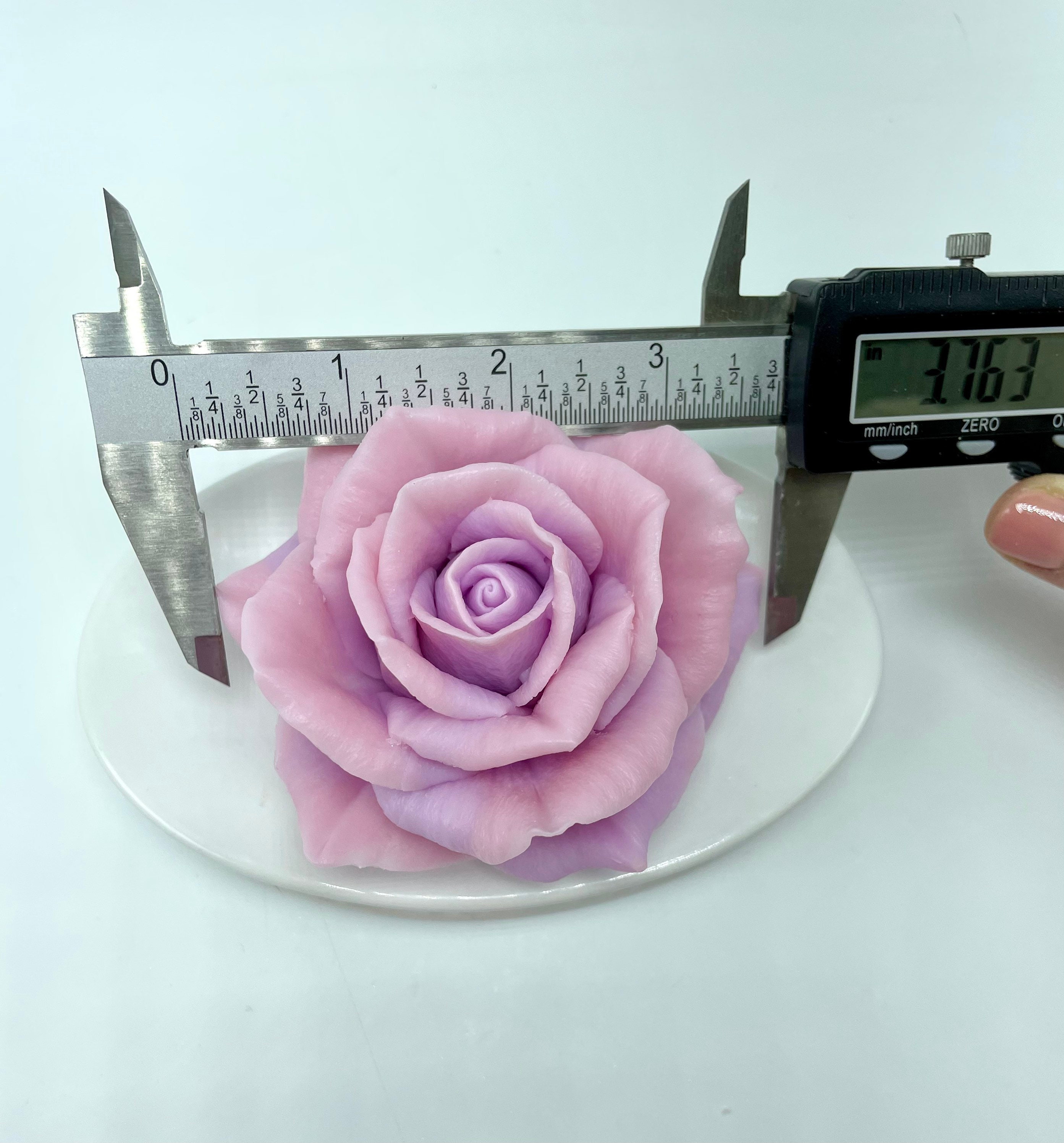 Large Size Silicone Mould Soap Candle Fondant Making Mold 3D Rose Flower  Shape DIY Gadget Pastry Cake Decoration Flower Nails Baking From  Ecofriendlyshop, $4.57