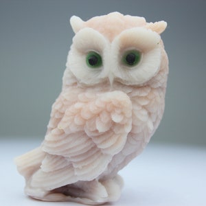 OWL 3d silicone mold. 3d Owl silicone mold. Owl mold for soap. Owl mold for candles. Owl mold for resin
