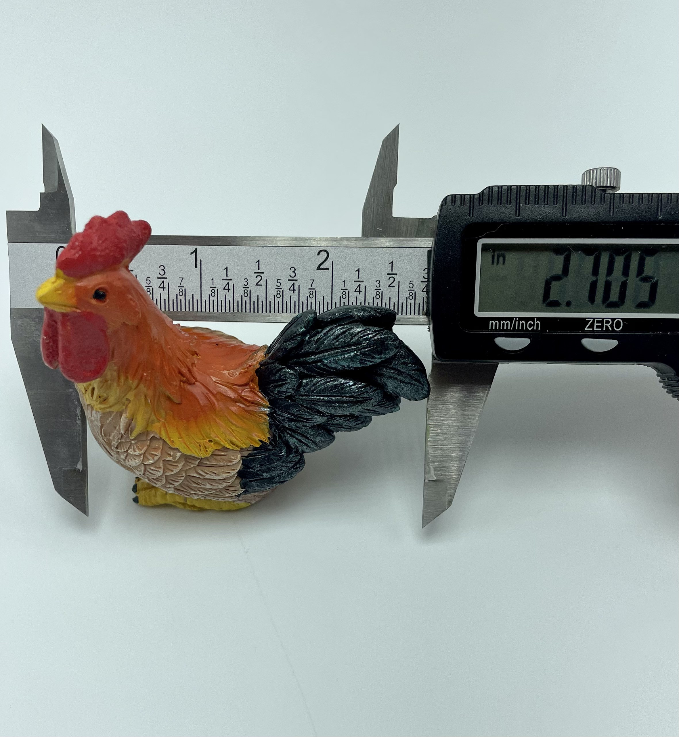 DIYBravo Moule en résine 3D en forme d'animal en forme de poule - Joli ornement - Moule à bougies en résine époxy UV pour loisirs créatifs - Décoration de table faite à