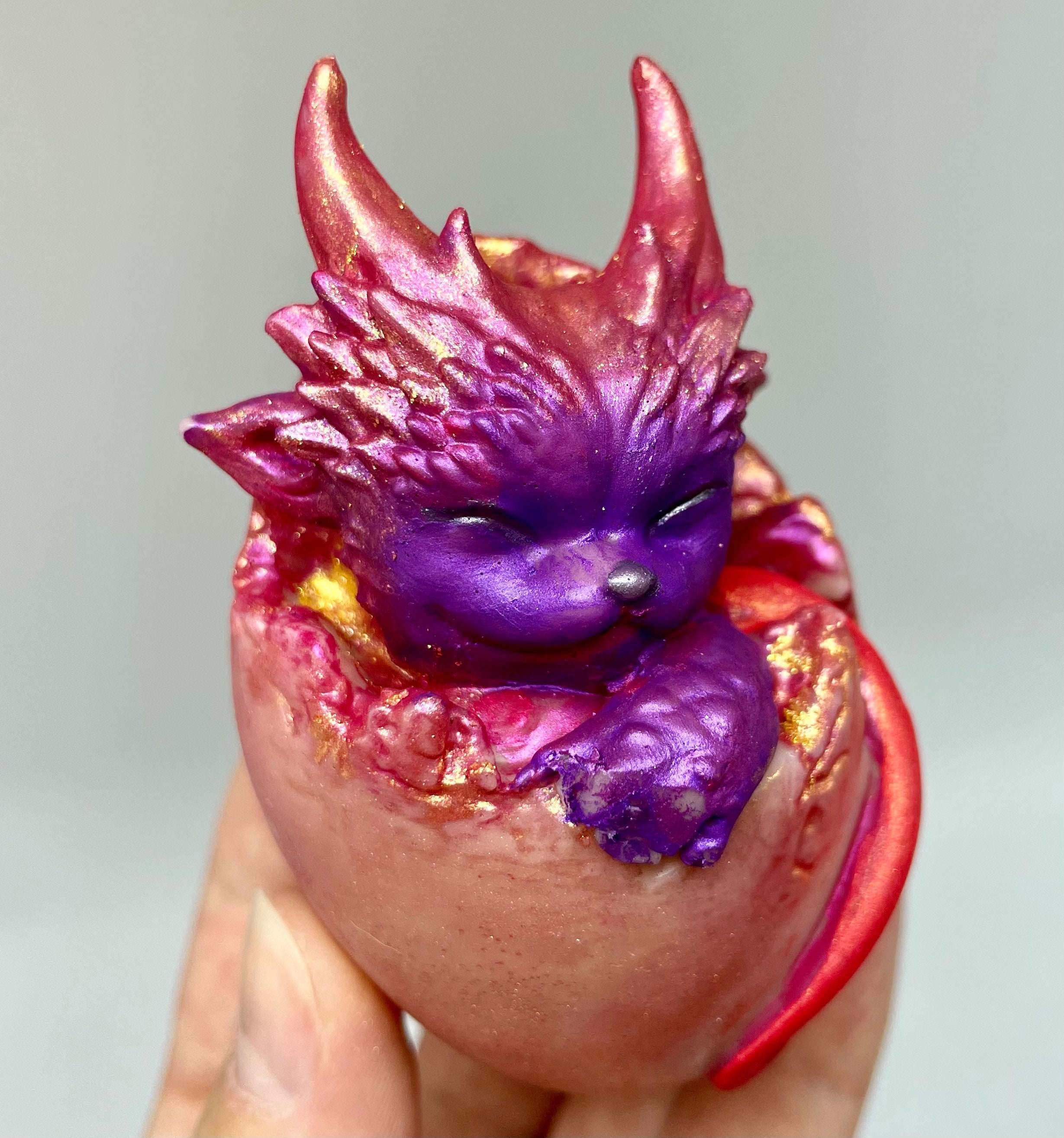 Baby Dragon Silicone Mold. 3d Dragon in Egg Soap Silicone Mold. Halloween  Mold for Craft. Hatching Dragon Mold. -  Israel