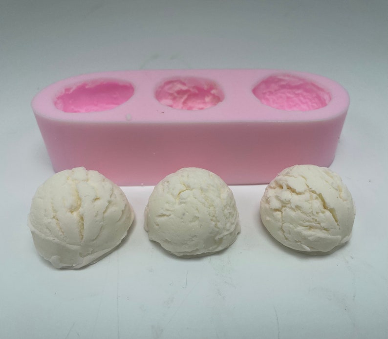 Small ice cream scoop silicone mold ice cream cup mold for etsy