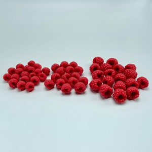 Raspberry 3D silicone mold. Mold for soap Epoxy resin etc... Soap embeds mold image 8