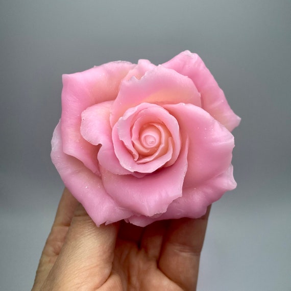 Rozenbloem siliconen mal zeep. 3d rose mal voor Etsy Nederland
