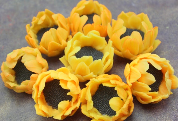 Stampo in silicone con 9 cavità a forma di fiore, per la