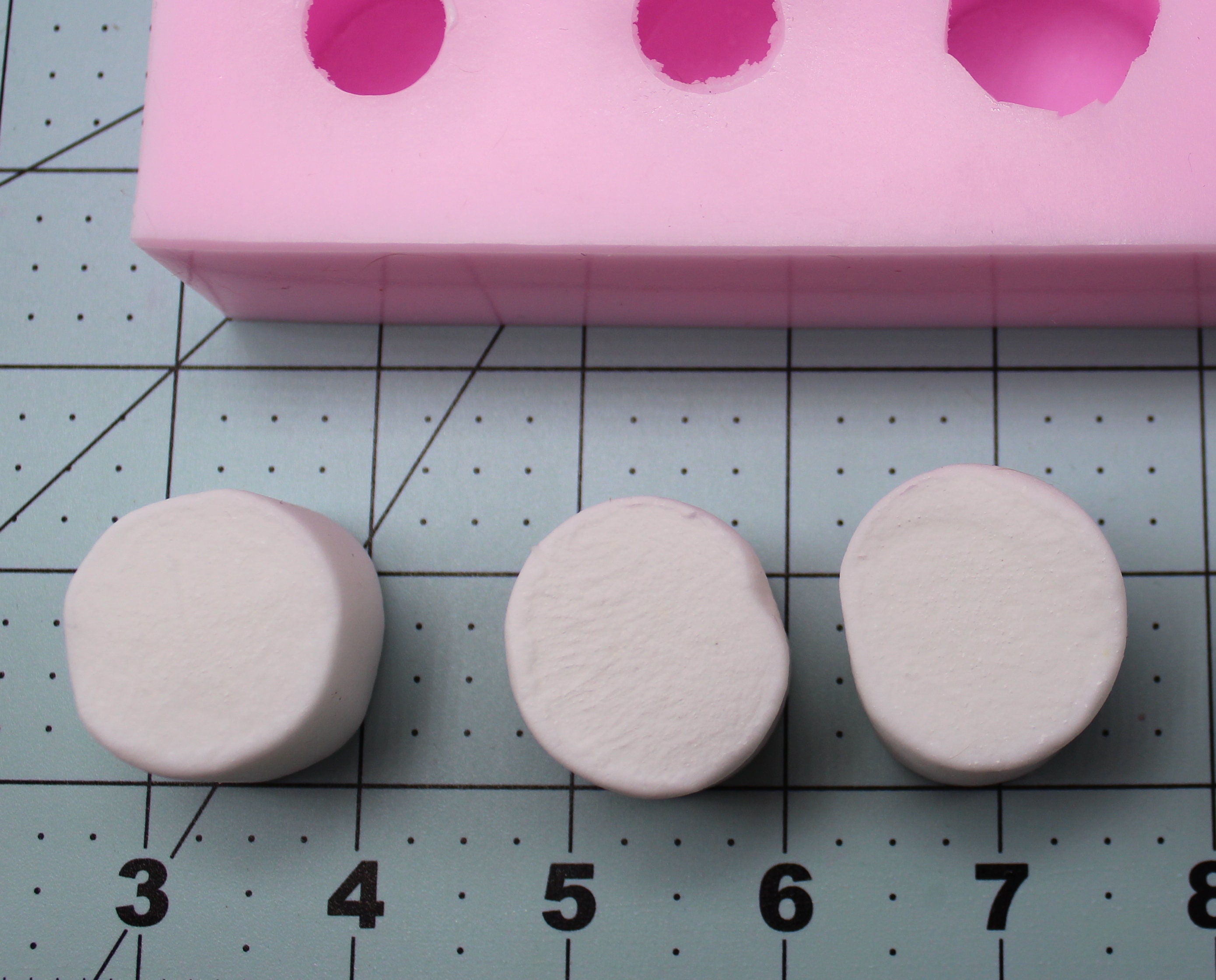 Large Marshmallow Mold. Jet-puffed Marshmallow Silicone Mold for Kraft. 