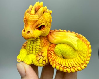 3d Dragon silicone mold. 3d baby Dragon mold for craft. Epoxy resin Soap Concrete etc…