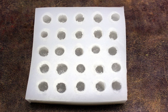 Marshmallow Cookie 1 Cavity Small Soap Silicone Mold 2147