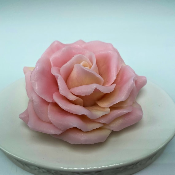 Rose Mold Flower Silicone Mold Flower Soap Mold Melt and Pour Soap Molds  Rose Soap Favors Cold Process Soap Rose Molds Silicone Candle Molds 