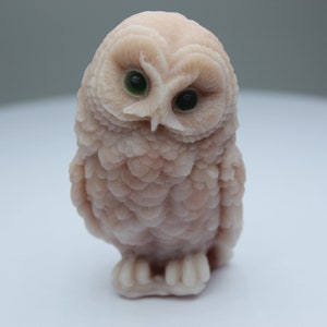 3d OWL silicone mold. Owl soap silicone mold. Owl mold for soap. Owl mold for candles. Owl mold for resin