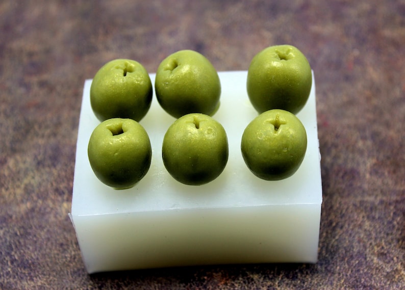 Olives Silicone Mold. 3d Realistic Olives Mold for Craft Etsy