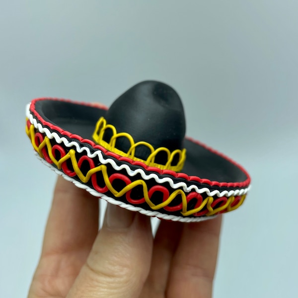 Mexican sombrero hat silicone mold. Soap Epoxy Resin Wax Concrete etc... silicone mold for craft