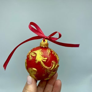Christmas tree 3d ball ornament mold. 3d Large Christmas tree ball mold for soap Wax Epoxy Concrete etc..