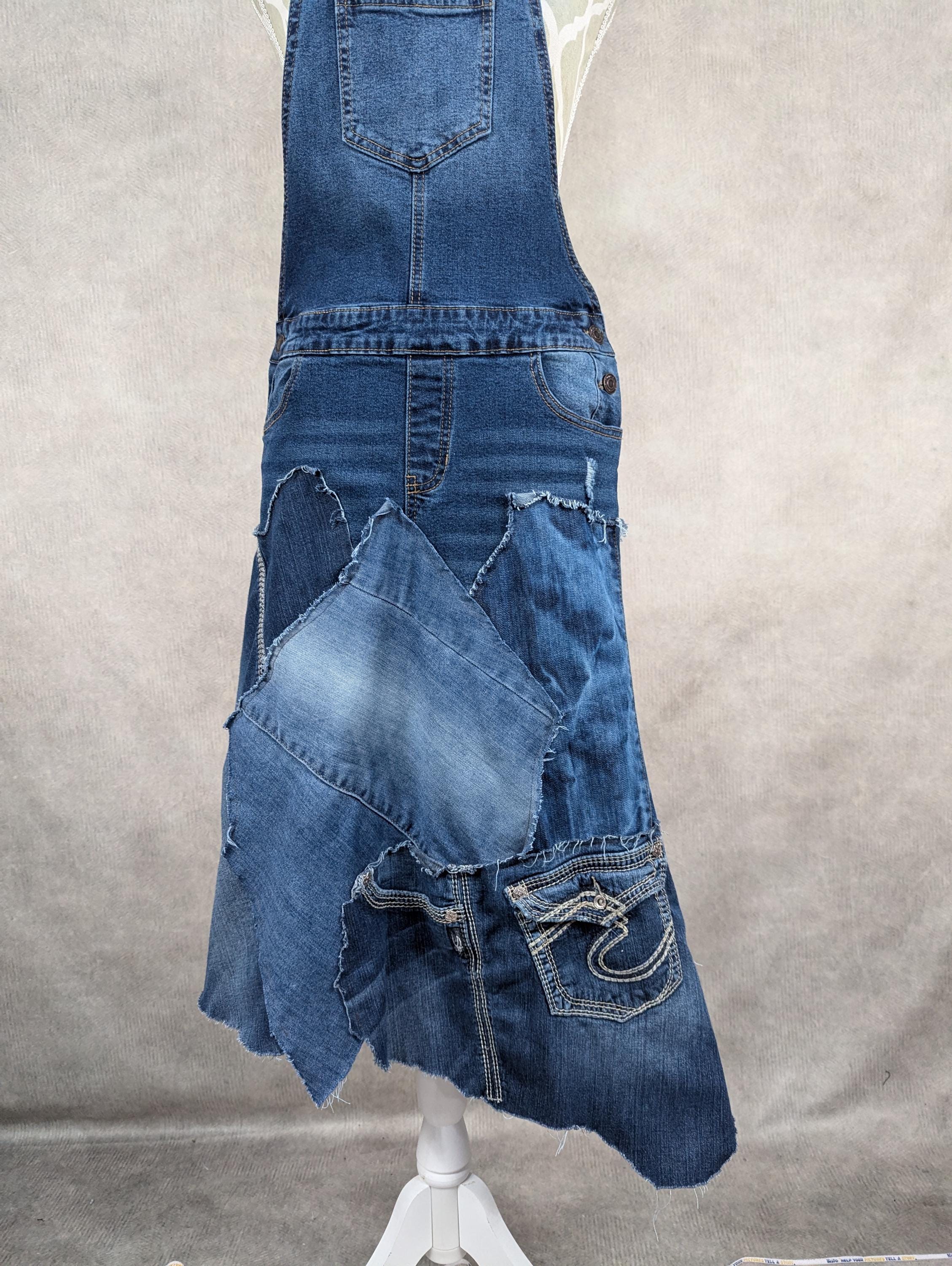 plus size denim dress overalls Plus Size Daily Blue Button Overall Tencel Denim Maxi Dress