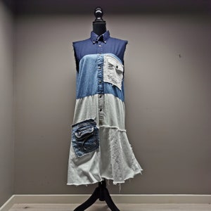 Upcycled Plus Size Dress