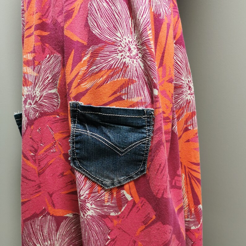 Upcycled Women/'s Sun Dress Large