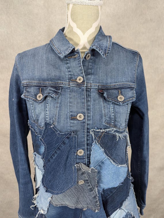 【Levi's】Vintage patchwork denim jacket Ovadia & Sons x Levi's Vintage Patchwork Trucker | Hypebeast