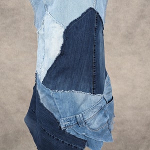 Cool it Patchwork Denim Vest