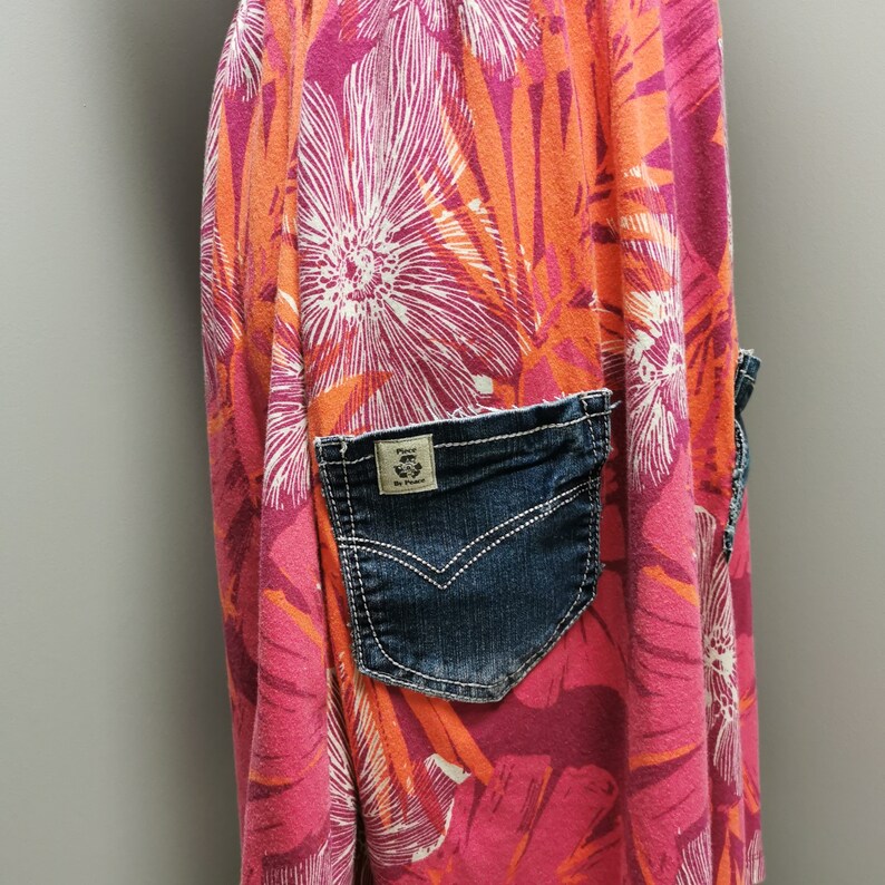 Upcycled Women/'s Sun Dress Large