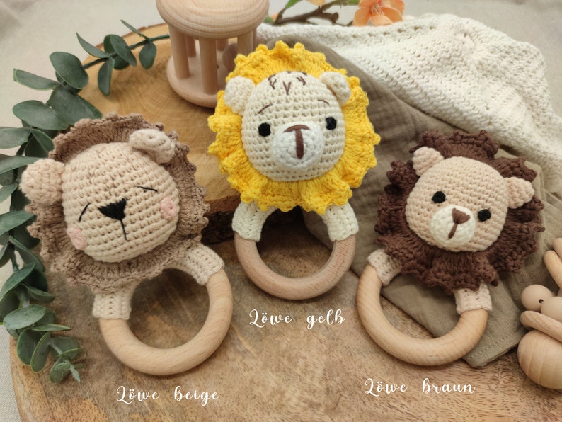 Grasping toy Teether rattle Different motifs image 3