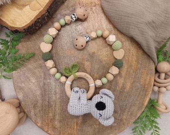 "Crocheted Koala" stroller chain