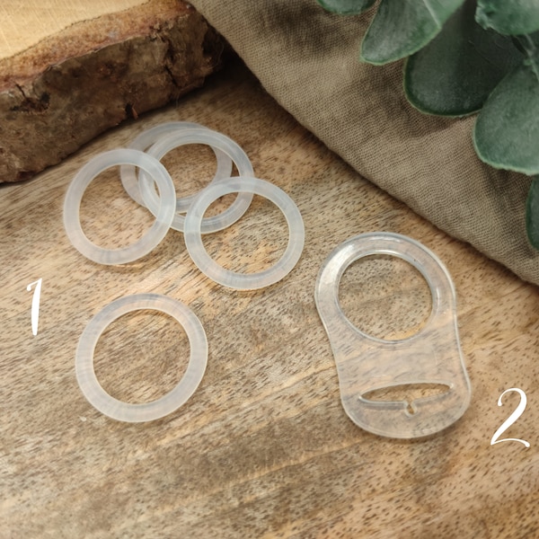 Silicone ring | Silicone adapter | Pacifier ring