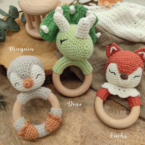 Grasping toy Teether rattle Different motifs image 6