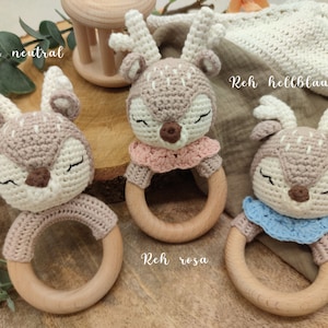 Grasping toy Teether rattle Different motifs image 2