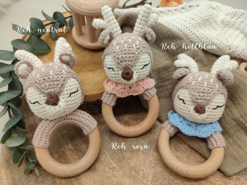 Grasping toy Teether rattle Different motifs image 2