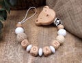 Pacifier chain with the name "Gritty" | Many different colors product logo