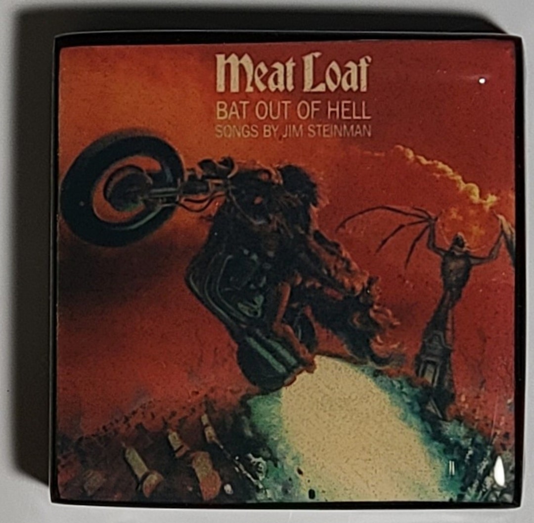 Meatloaf Bat Out of Hell Album Cover Etsy