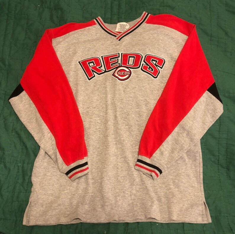 cincinnati reds long sleeve shirt