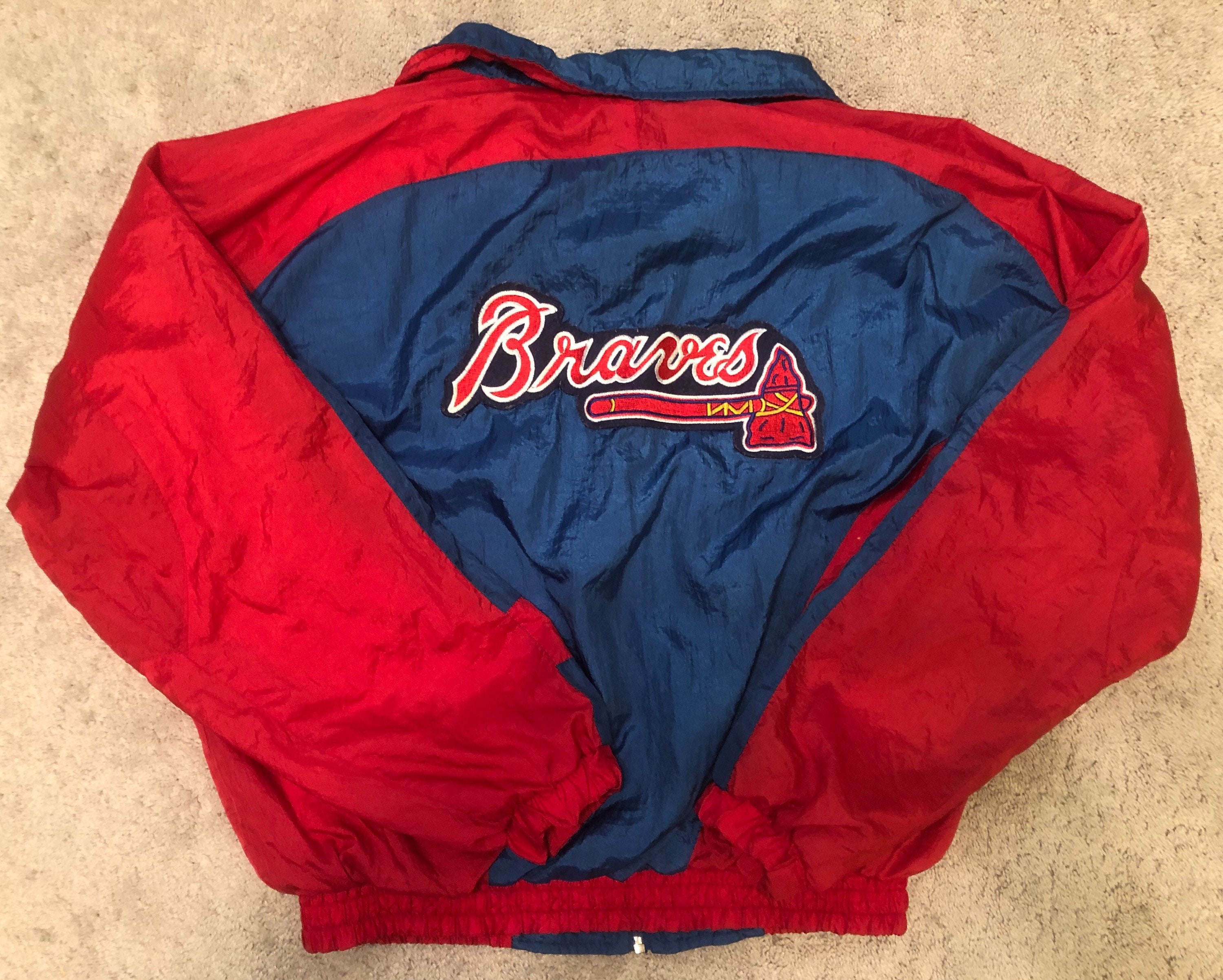 1990s Atlanta Braves Jacket MLB Genuine Merchandise | Etsy