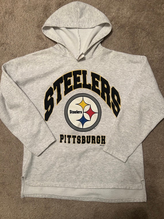 NFL Pittsburg Steelers 1993 Hooded 50/50 Sweatshi… - image 4