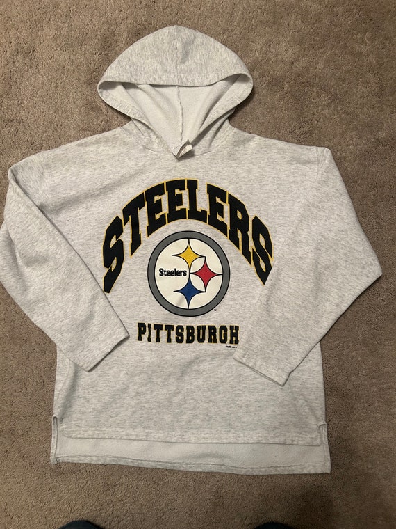 NFL Pittsburg Steelers 1993 Hooded 50/50 Sweatshi… - image 1