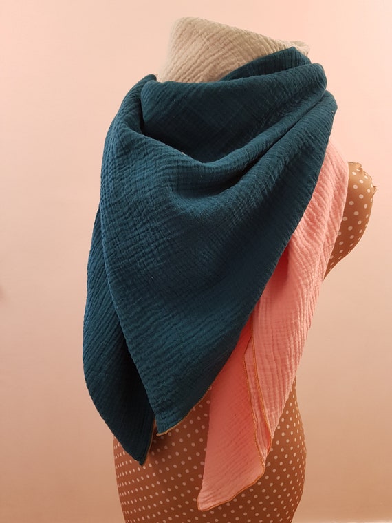 colourful muslin cloths