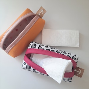 Taschentüchertasche aus Kunstleder